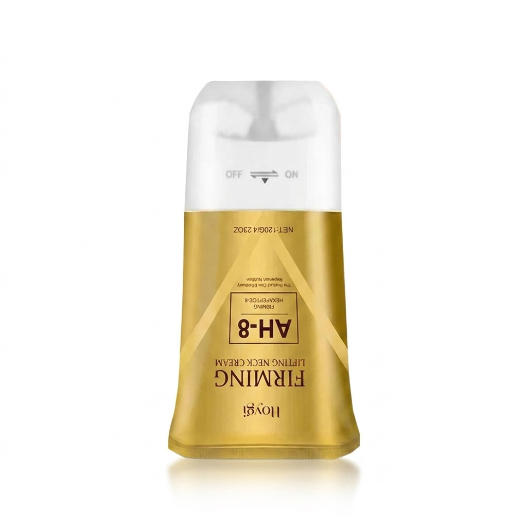 Crema reafirmante de cuello AH-8 Beauty Supply, foto de estudio
